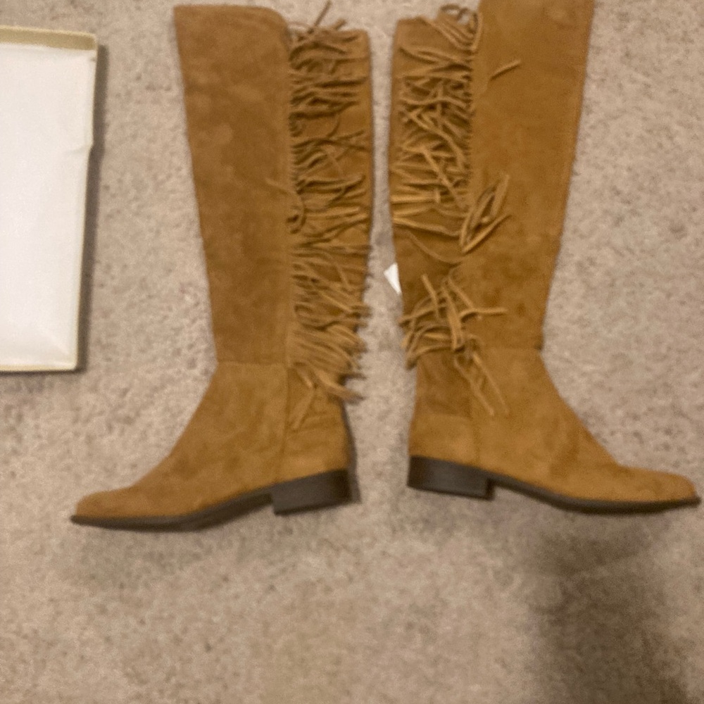 Mossimo new  high suede boots  size 9